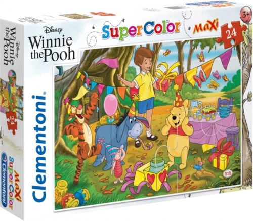 Clementoni legpuzzel Maxi Winnie de Poeh 24 stukjes