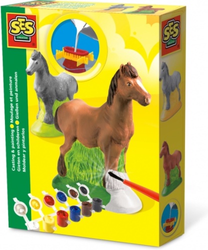 SES Creative gips gieten en schilderen paard