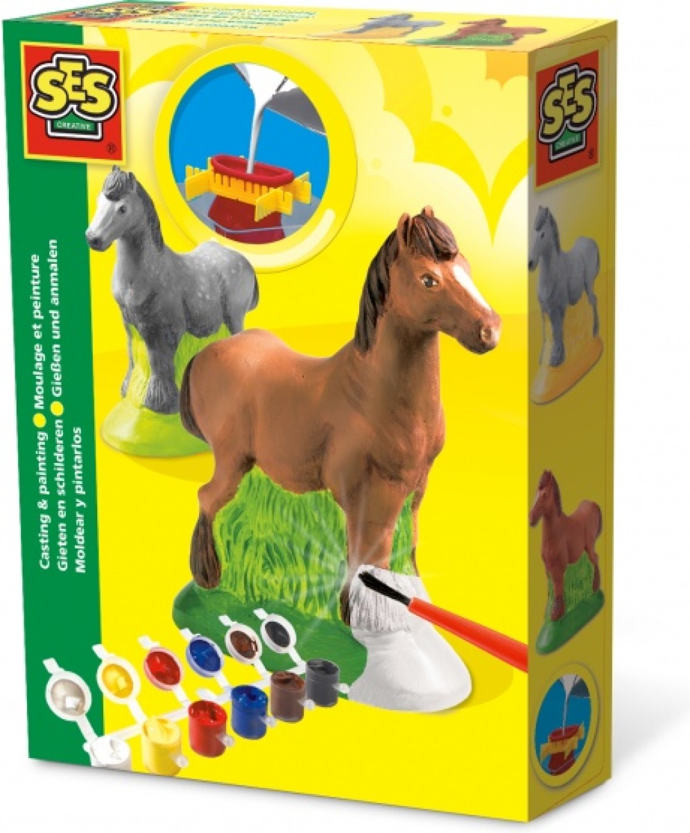 SES Creative gips gieten en schilderen paard