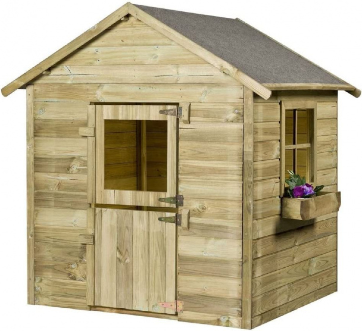 Swing King speelhuisje Davey 150x124x160cm FSC vurenhout