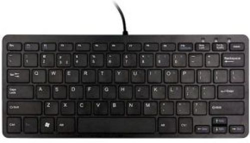 R-Go Tools Compact Keyboard (NORDIC)Black USB QWERTY Nordic Zwart