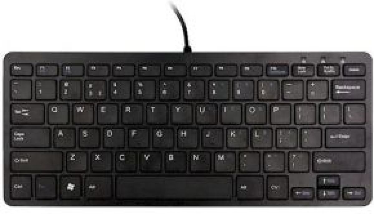 R-Go Tools Compact Keyboard (NORDIC)Black USB QWERTY Nordic Zwart