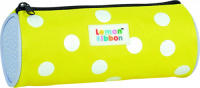 Lemon Ribbon etui Panda meisjes 21 x 8 cm polyester geel/wit