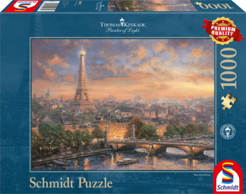 999 Games legpuzzel Parijs 37 cm karton 1000 stuks