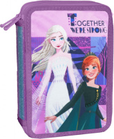 Diakakis etui Frozen 2 meisjes 21 x 15 cm polyester donkerpaars