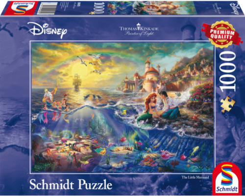 999 Games legpuzzel Disney Kleine Zeemeermin 1000 stukjes