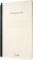 Sigel notitieblok Conceptum A5 gelinieerd crème 92 pagina's
