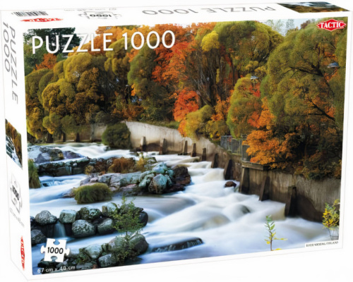 Tactic legpuzzel River Vantaa Finland 48 x 67 cm 1000 stukjes