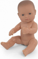 Miniland babypop Europees meisje 32 cm blank