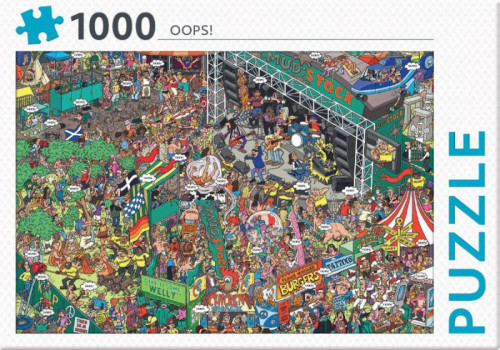 Rebo Productions legpuzzel Oops! 1000 stukjes