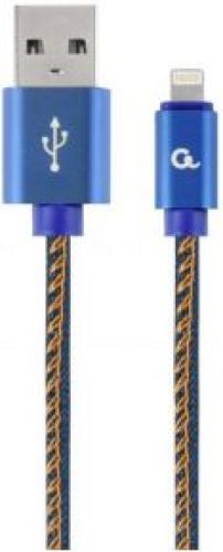 CableXpert CC-USB2J-AMCM-2M-BL Lightning-kabel Blauw