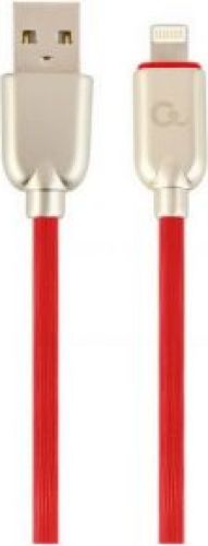 CableXpert CC-USB2R-AMLM-1M-R Lightning-kabel Rood