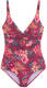 s.Oliver RED LABEL Beachwear Badpak MARIKA met sierring en modellerend effect