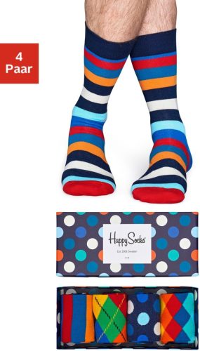 Happy Socks Sokken met verschillende motieven in een box (box, 4 paar)