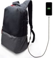 Ewent EW2529 Rugzak met USB aansluiting (17.3 ) Rugzak Zwart