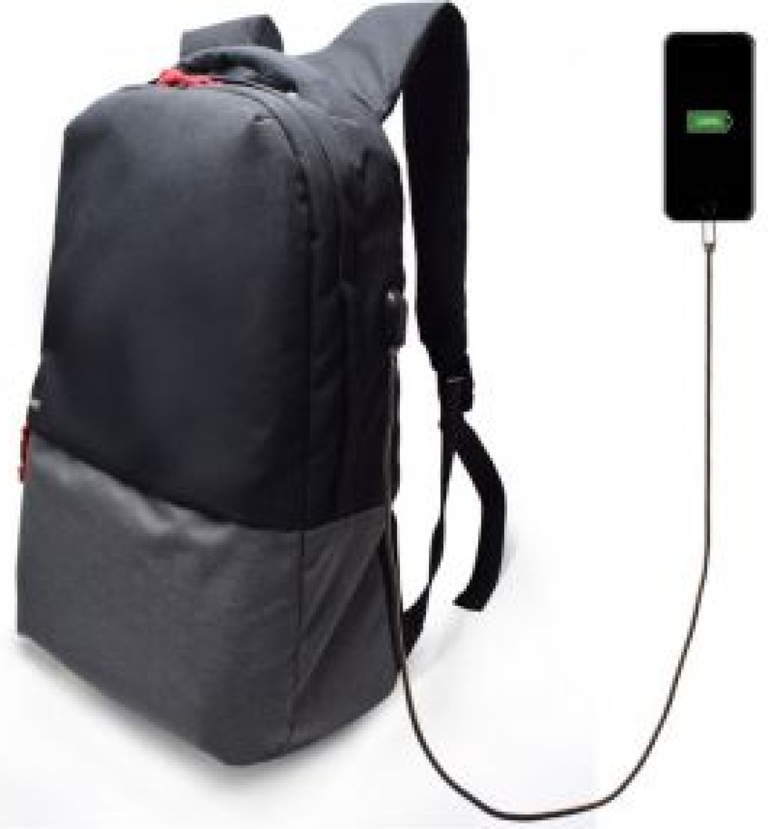 Ewent EW2529 Rugzak met USB aansluiting (17.3 ) Rugzak Zwart