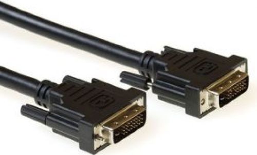 ACT AK3834 1.5m DVI-D DVI-D Zwart video kabel adapter