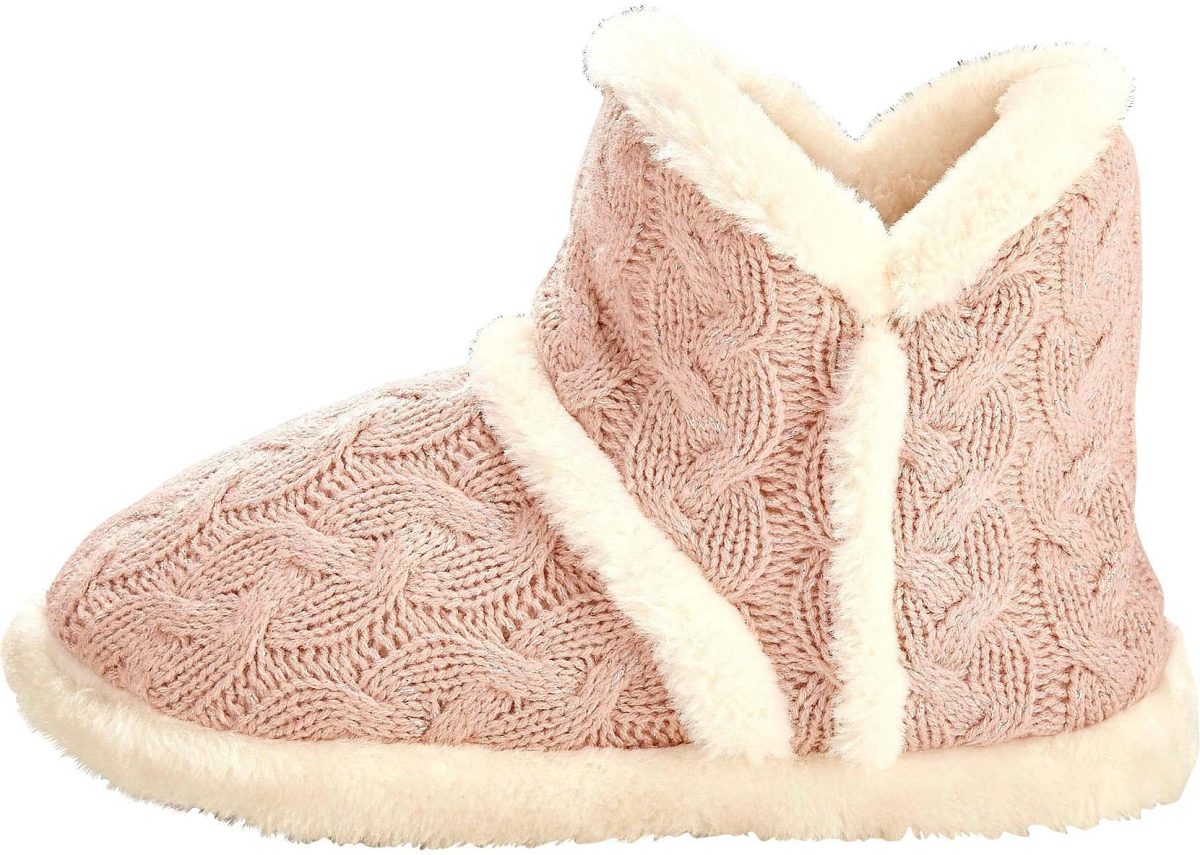 Apollo Huissokken in tricot-look met pluche binnenin (1 paar)
