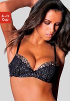 Lascana Push-up-bh met luipaardprint