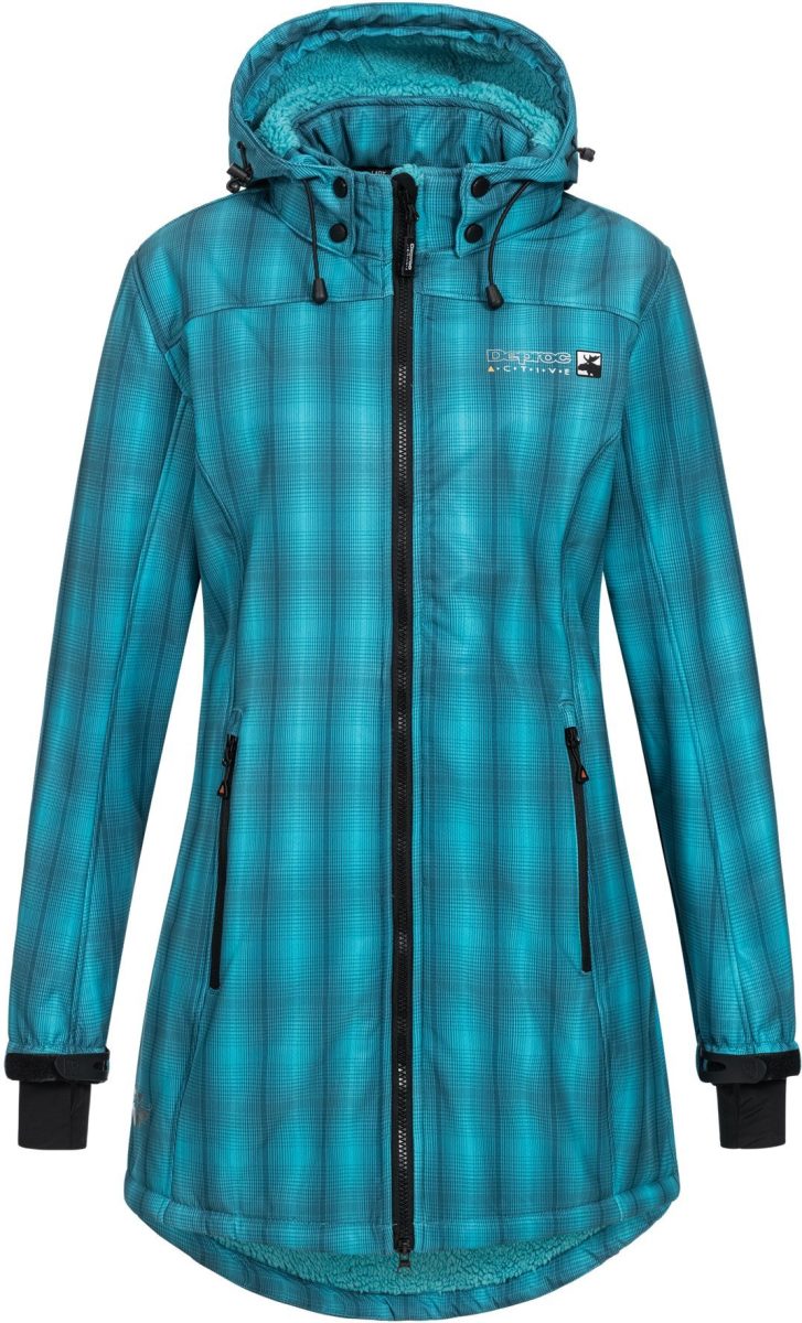 DEPROC Active Softshell-jas KEELE PEAK WOMEN ook in grotere maten te bestellen