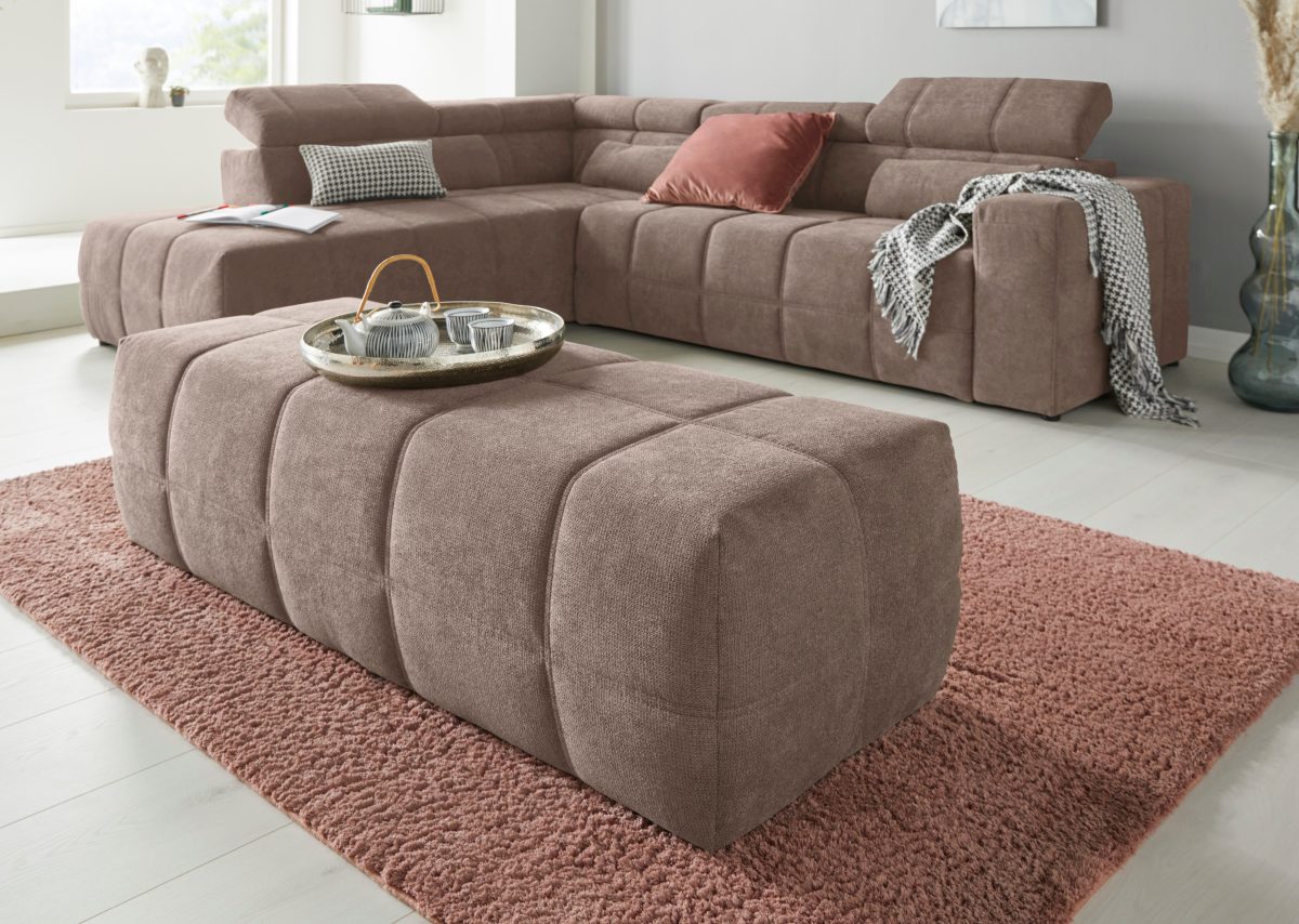 DOMO collection Hocker BRANDON met golfvering