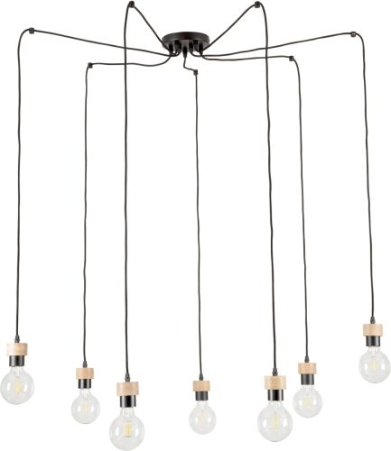 BRITOP LIGHTING Hanglamp CLARTE Natuurproduct van eikenhout, duurzaam met FSC®-certificaat, bijpassende LM E27/exclusive, made in EU (set, 1 stuk)