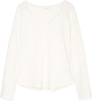 Marc O'Polo DENIM Shirt met lange mouwen met rolrand langs de v-hals