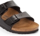 Birkenstock Slippers ARIZONA PATENT in glanzende lak-look, schoenwijdte: smal