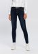 Arizona Skinny fit jeans Ultra Stretch Low Waist met stretchinzetten opzij bij de band