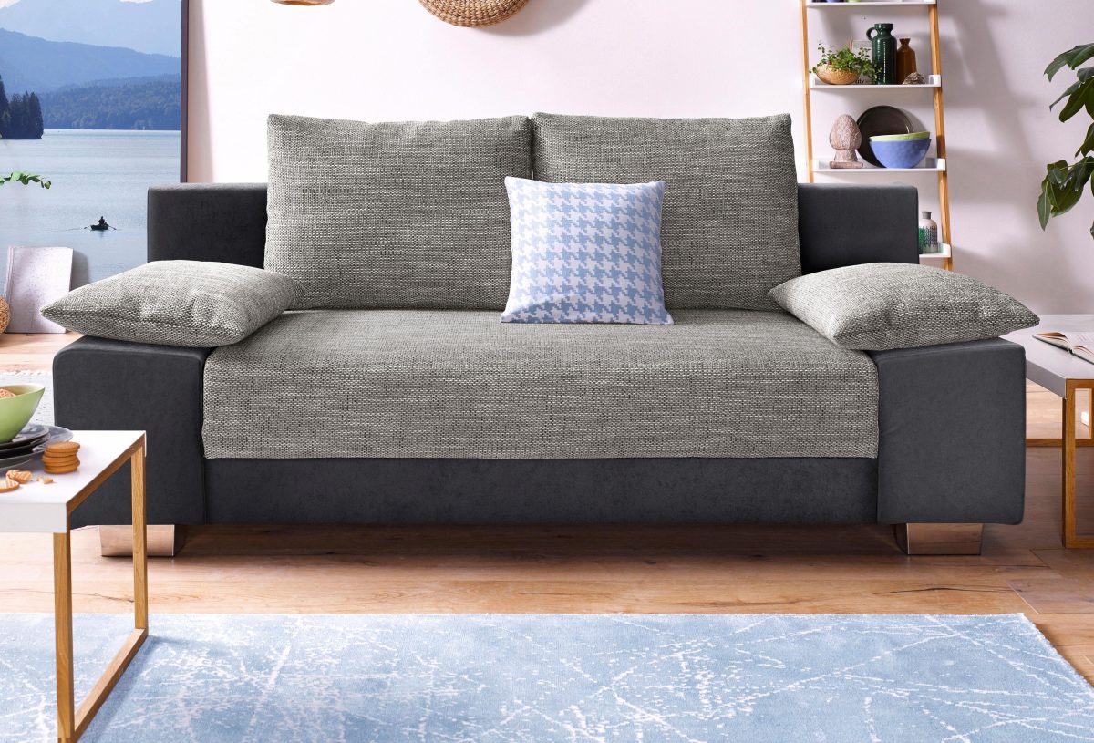 COLLECTION AB Bedbank inclusief bedbox en veerkern