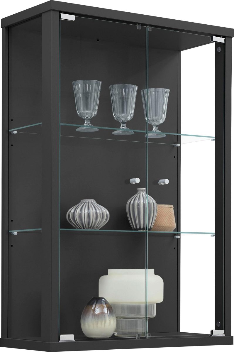 fif möbel Vitrinekast OPTIMA met een hoogte van 82 cm