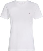 Tommy hilfiger T-shirt HERITAGE CREW NECK TEE met Tommy hilfiger-merklabel op borsthoogte