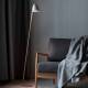 Nordlux Staande lamp Pijnboom Retro Industrial design, messing applicaties
