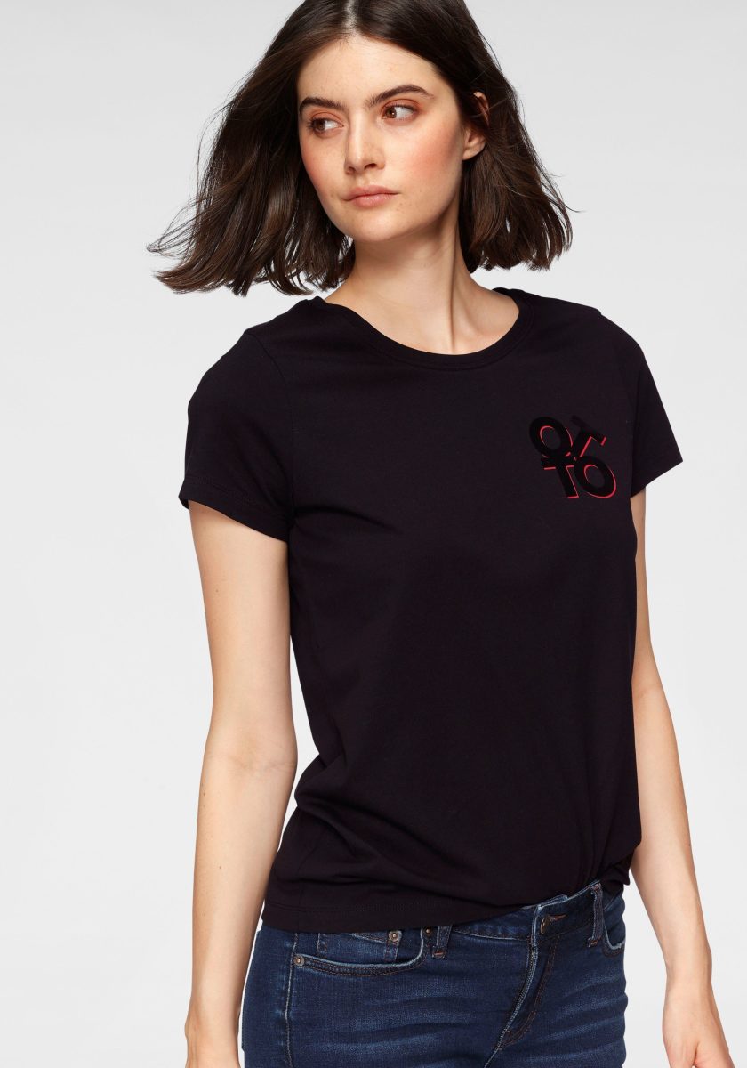 OTTO T-shirt OTTO Logo - Pride Edition van gecertificeerd biokatoen met logoprint