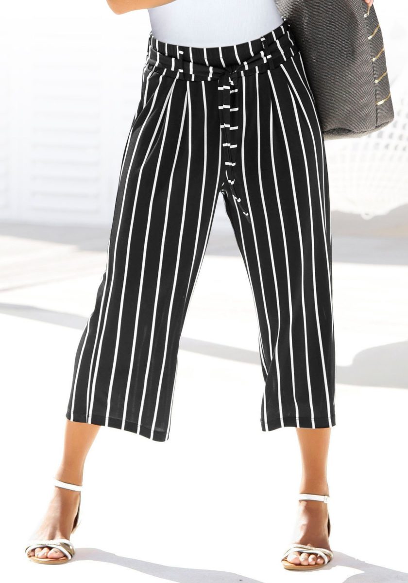 Lascana Culotte in 7/8 lengte (Met een bindceintuur)