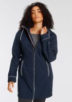 H.I.S Softshell-parka Van duurzaam gerecycled polyester in grote maten