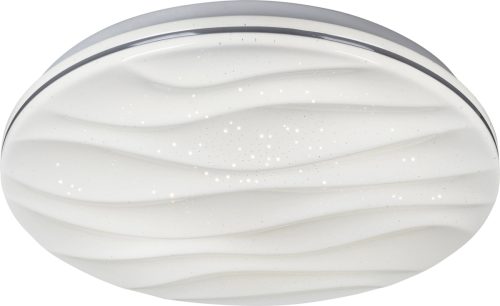 näve Led-plafondlamp Austin Sterrenhemel, plafondlamp ø 38 cm, tuya Smart Home, kleurtemperatuurbediening CCT 3000 - 6000 K