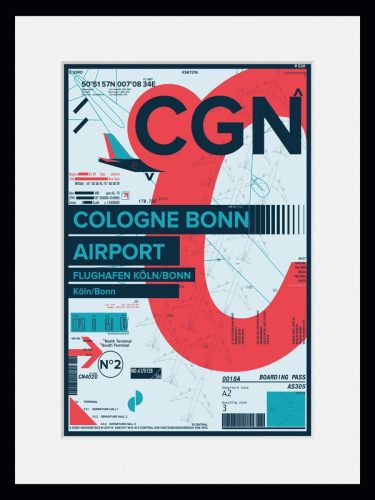 queence Wanddecoratie CGN AIRPORT (1 stuk)