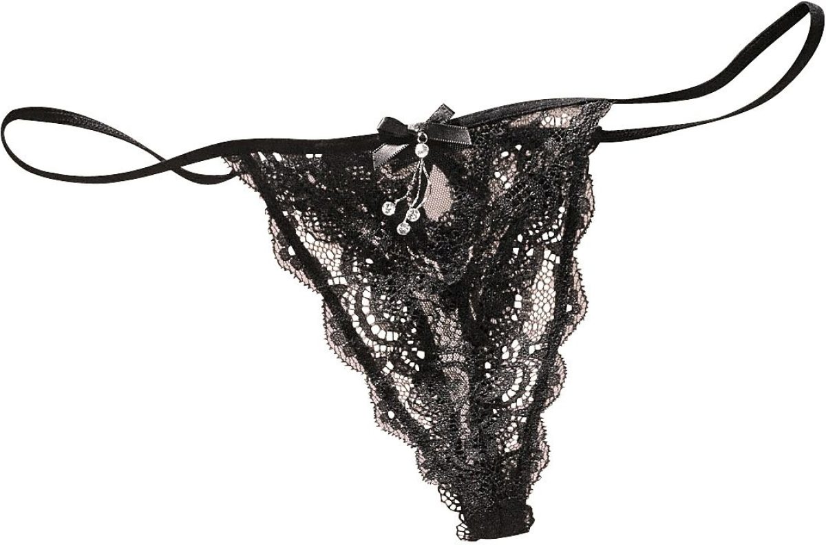 Petite fleur gold String van chique kant