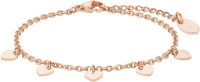 Amor Edelstalen armband Harten, 2027176