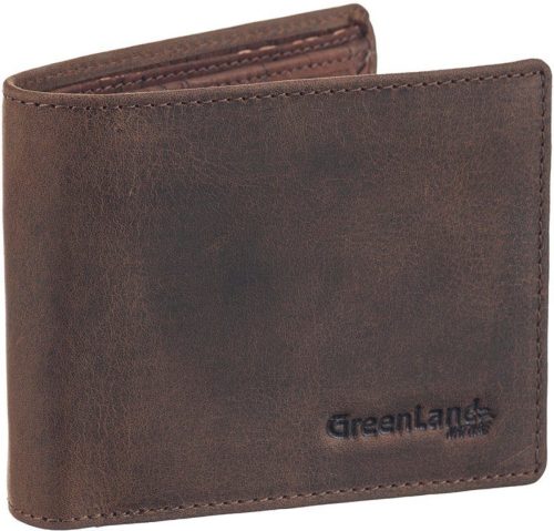 GreenLand Nature Portemonnee NATURE leather-cork met beveiliging