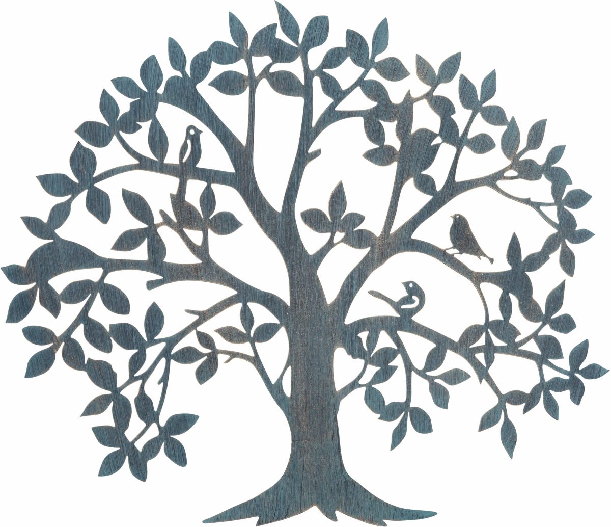 HOFMANN LIVING AND MORE Sierobject voor aan de wand Boom Wanddecoratie, van metaal