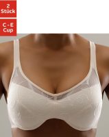 PETITE FLEUR Minimizer-bh met beugel en mooi borduursel (Set van 2)