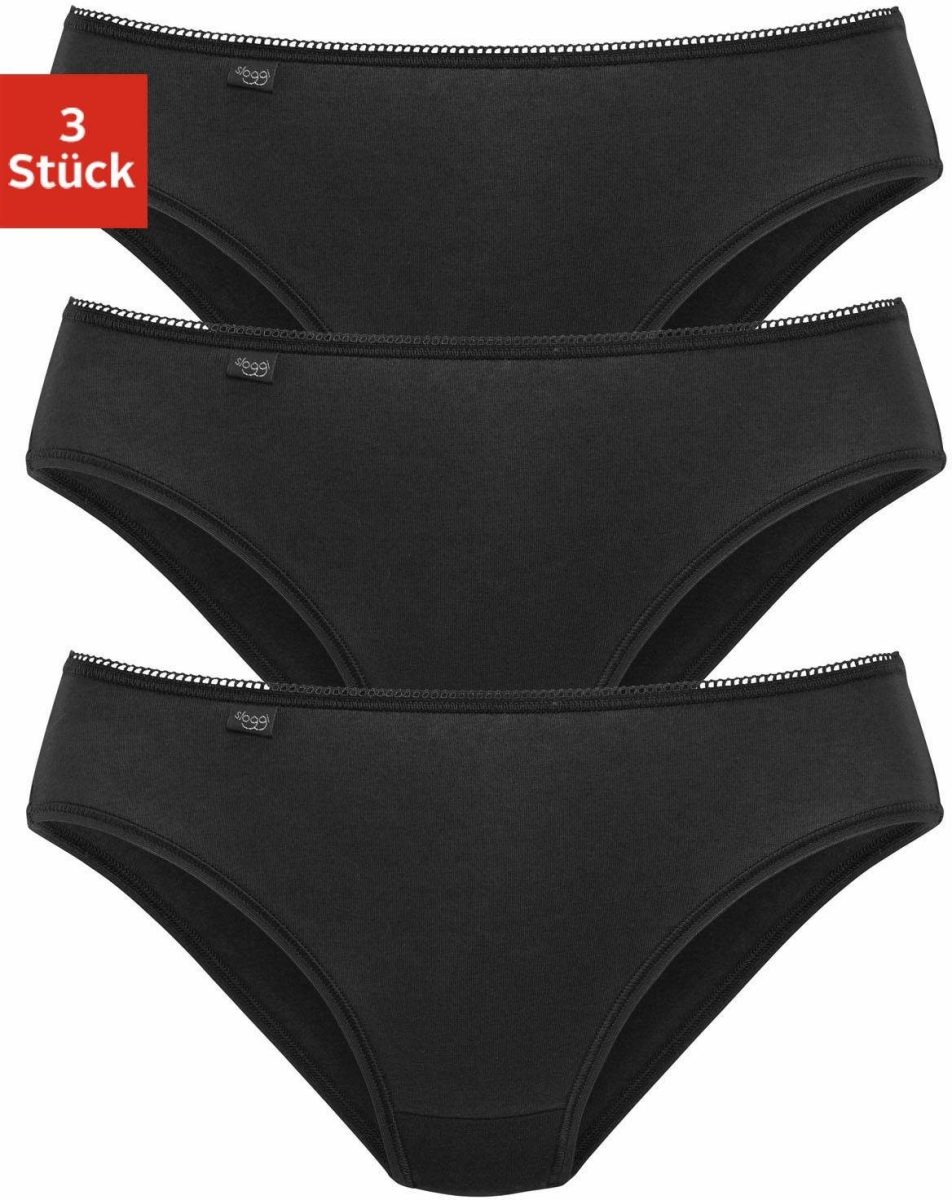 Sloggi Jazz-hipsters 24/7 Cotton met elastisch muizentandrandje (3 stuks)