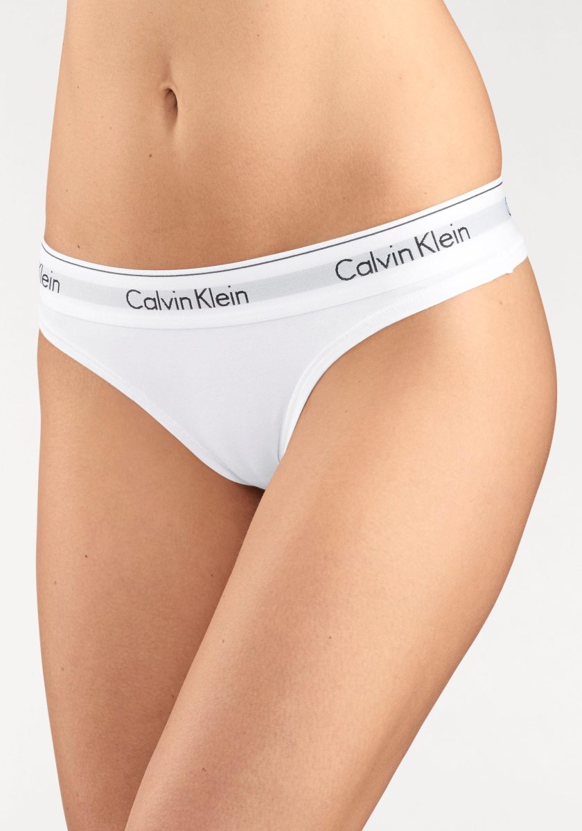 Calvin klein String Modern Cotton met brede boord