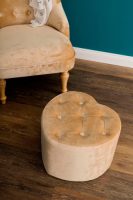 my Flair Hocker Hart m. knopen roos diameter ca. 42 cm