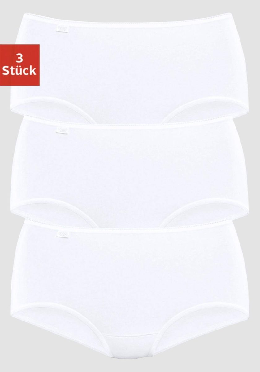 Sloggi Tailleslip 24/7 Cotton met elastisch muizentandrandje (3 stuks)