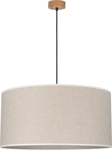 OTTO products Hanglamp EMMO Hanglamp met hoogwaardige textielen kap ø 50 cm , plafondrozet van grenenhout, duurzaam met FSC®-certificaat, Made in Europe