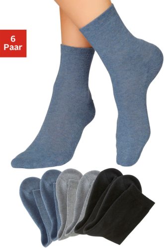 H.I.S Sokken met comfortabele frotté (6 paar)