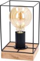 SPOT Light Tafellamp GRETTER Van chic eikenhout,duurzaam met FSC®-certificaat, bijpassende LM E27 / exclusief, Made in Europe